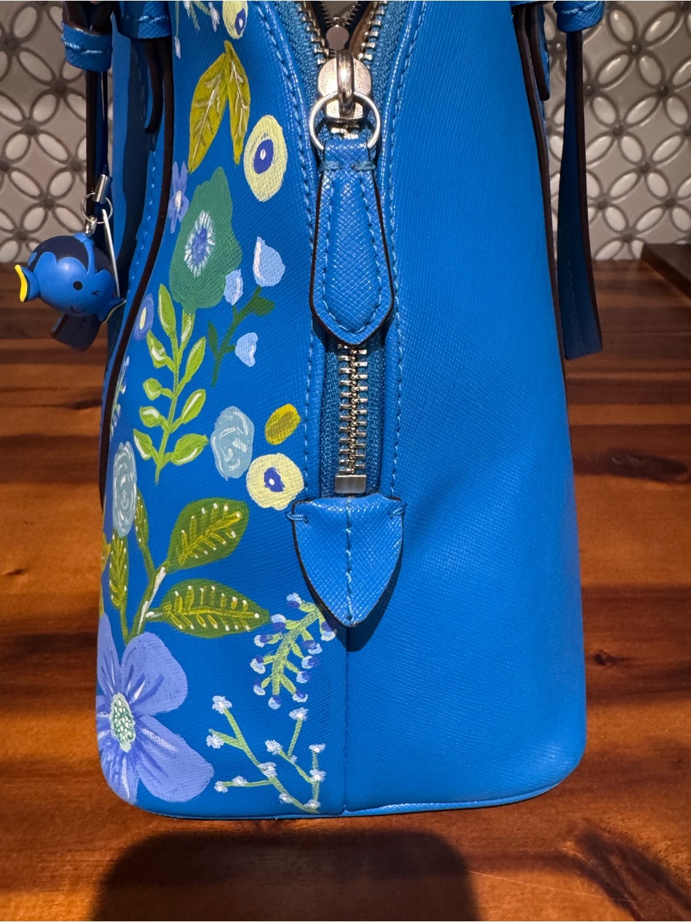 Authentic Coach Peyton Cora Blue -Enchanted Sea Custom Art - Picture 7 of 12
